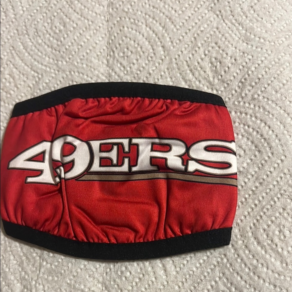 San Francisco 49ers Red Face Mask